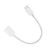 Hilitand TypeC to OTG Adapter,Portable 5 Gbps OTG Cable Converter for Mouse Keyboard USB Devices(White) view 3