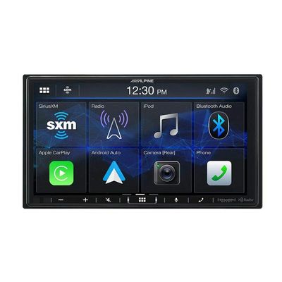 Alpine iLX-407 Shallow Chassis 7 Inch Multimedia Receiver with Apple Carplay