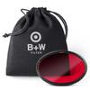 B+W 58mm Basic Black & White (Light Red) MRC 090M Glass Filter view 2
