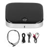 Kafuty-1 BTI-029 Bluetooth 5.0 Wireless Audio Adapter, 2-in-1 Transmitter and Receiver, Low Latency, Black and Silver view 1