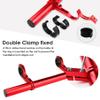 ZXIRANYUN Bicycle Handlebar Extender, 11.8in, Aluminum Alloy, Crimson view 4