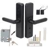 Smart Electronic Door Lock,Biometric Door Lock, Smart Electronic Door Lock Fingerprint Password IC Card Mechanical Keys Unlock for Bedroom Door Lock, Apartment and Office view 1