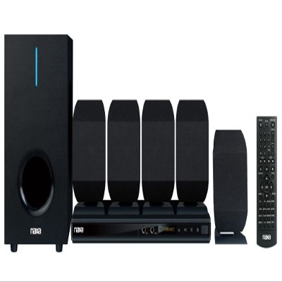 Naxa Electronics ND-864 5.1 Channel High-Powered Home Theater DVD & Karaoke Speaker System