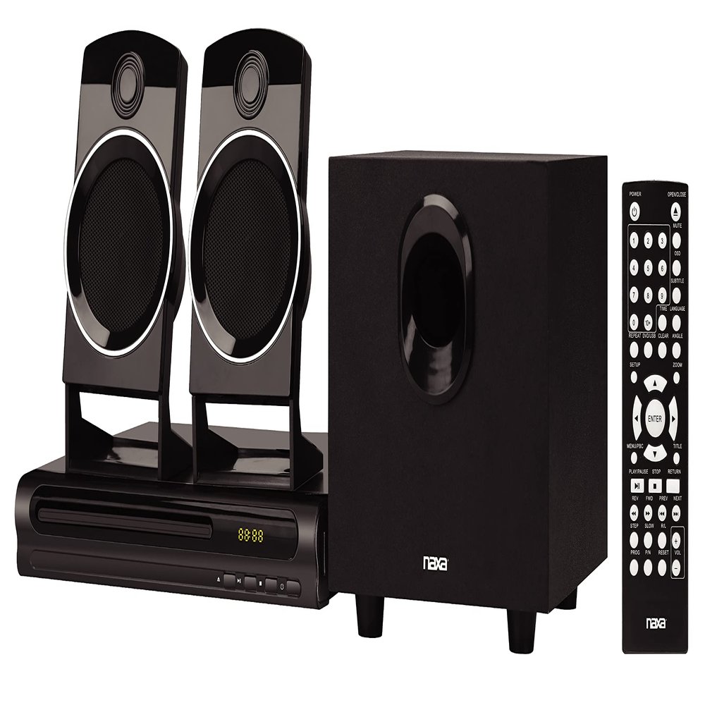 Naxa Electronics ND-863 2.1 Channel Home Theater DVD Speaker System