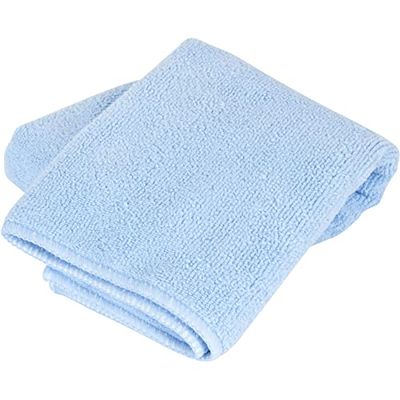 QEP 2007119 11 x 18 in. Microfiber Grout Cleaning Cloth, Blue - Pack of 2