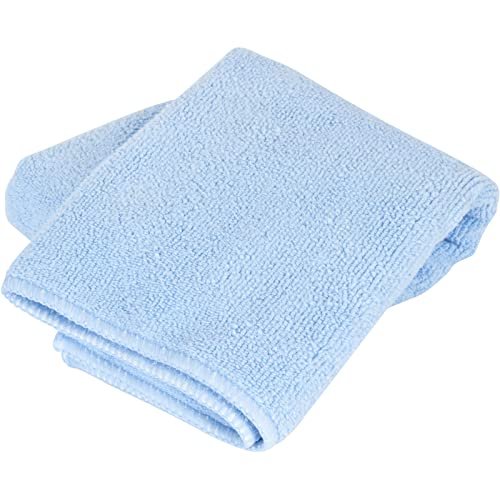 QEP 2007119 11 x 18 in. Microfiber Grout Cleaning Cloth, Blue - Pack of 2