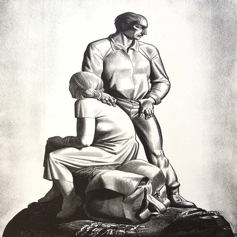 And Now Where : Rockwell Kent : 1936 : Archival Quality Art Print