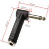 CablesOnline, Right-Angle 1/4" (6.35mm) TS Mono Male to 1/4" (6.35mm) TS Mono Female Audio Adapter, AV-A61 view 4