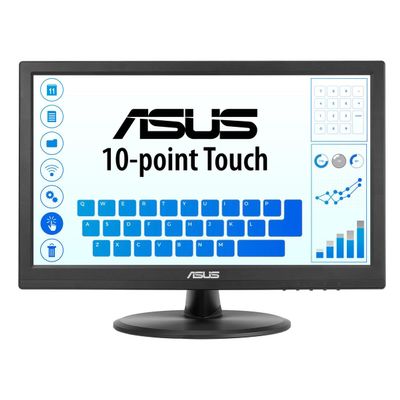 ASUS VT168HR 15.6" Full HD 1366X768 HDMI Back-lit LED Monitor, Black