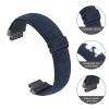 Adjustable Elastic Watch Band Compatible with Garmin Forerunner 235, Nylon Breathable Sports Replacement Wristbands for Forerunner 220/230/620/630/735XT/235Lite for Women Men, Navy Blue view 3