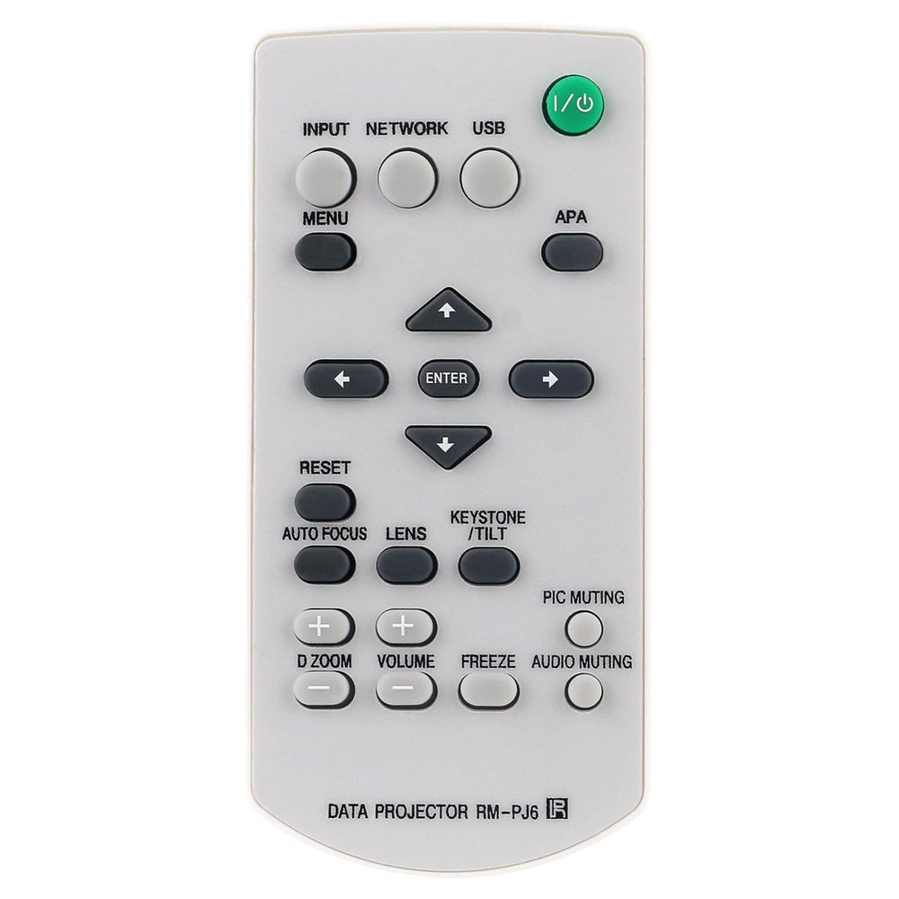 RM-PJ6 Replaced Remote fit for Sony Projector VPL-DX11 VPL-DX10 VPL-DX15 VPL-EX130 VPL-EX7 VPL-EX70 VPL-MX20 VPL-MX25 148717711 14798831