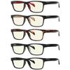 Eyekepper Multipack tinted Blue Light Blocking Reading Glasses for Women Men Readers Computer Eyeglasses +0.75 view 1