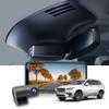 Fitcamx 2K Dual Dash Cam Compatible with Volvo XC90 2016 2017 2018 2019 2020 2021 2022 T5 T6 T8 (Model A), OEM Factory Look, Front 1440P+Rear 1080P Video, Loop Recording, WiFi&APP, G-Sensor, 64GB Card view 1