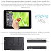 FEELWORLD LUT7 7 Inch 2200nits 3D LUT Touch Screen 4K HDMI Input/Output Full HD 1920x1200 IPS DSLR Camera Field Monitor Built in Waveform Monitoring with Battery, Charger and Lens Clean Cloth view 3
