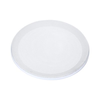 Heyiarbeit 8inch Speaker Grill Cover Round Metal Mesh Speaker Grills Guard Protector Mesh Speaker Decorative Circle White with Screws