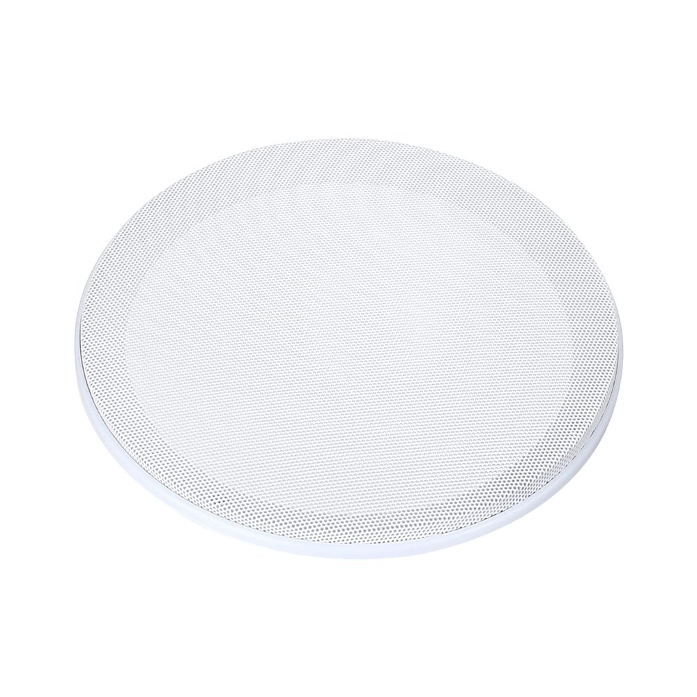 Heyiarbeit 8inch Speaker Grill Cover Round Metal Mesh Speaker Grills Guard Protector Mesh Speaker Decorative Circle White with Screws