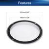 Heyiarbeit 8inch Speaker Grill Cover Round Metal Mesh Speaker Grills Guard Protector Mesh Speaker Decorative Circle White with Screws view 2