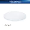 Heyiarbeit 8inch Speaker Grill Cover Round Metal Mesh Speaker Grills Guard Protector Mesh Speaker Decorative Circle White with Screws view 3