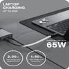 ALOGIC (8 in 1) MX2 USB-C Dual Display 4K@60Hz DisplayPort Alt. Mode Docking Station  with 65W Power Delivery view 4