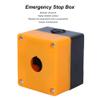 QiaNgshuAikj 5Pcs Emergency Stop Box, Contact Module Control Switch Button Waterproof Junction Box Yellow 22mm BX122 view 2