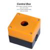 QiaNgshuAikj 5Pcs Emergency Stop Box, Contact Module Control Switch Button Waterproof Junction Box Yellow 22mm BX122 view 3