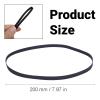 Record Player Belt Turntable Replacement Belt Black Phonograph Belt with Good Elasticity Fit for Most Record Players Turntables Gramophones(1L10 Circumference 200mm) view 2