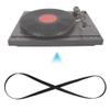 Record Player Belt Turntable Replacement Belt Black Phonograph Belt with Good Elasticity Fit for Most Record Players Turntables Gramophones(1L10 Circumference 200mm) view 4