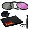 49mm Deluxe Lens Kit - Includes Close-Up Filters, Tulip Hood, Cleaning Kit & Cap Keeper - Fits 49mm Lenses view 1