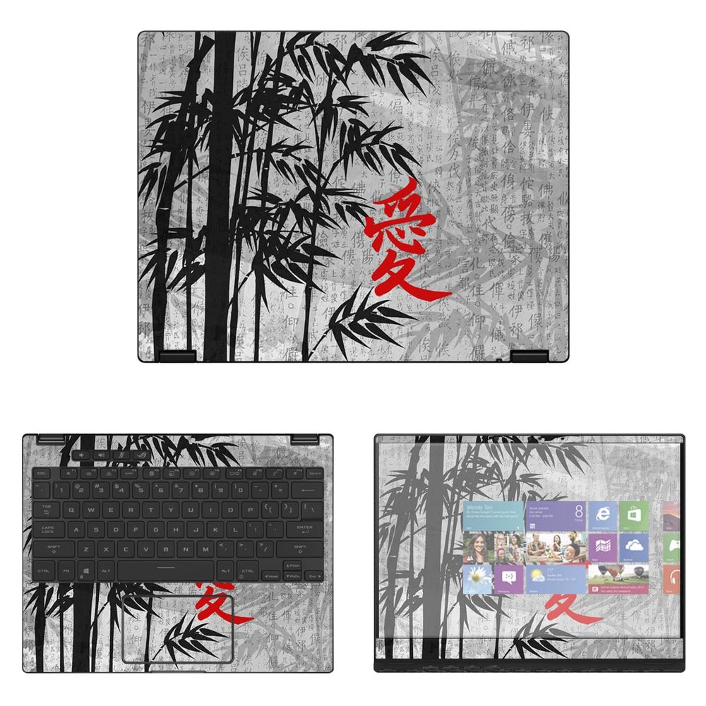 Decalrus - Protective Decal Sticker for The Asus ROG Flow X13 GV301 (13.4" Screen) case Cover wrap ASrogFlowX13_GV301-189