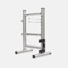EDIY DIY Computer Chassis Bracket Open Motherboard Case Rack ATX Vertical Horizontal PC Game Water-Cooled Test Bench Creative Overclocking Aluminum Frame Good Heat Dissipation All Silver, ITX Silver view 2