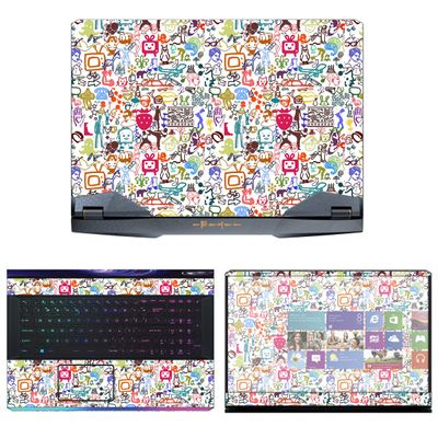 Decalrus - Protective Decal Skin Sticker for The MSI GE76 Raider (17.3" Screen) case Cover wrap MSge76_raider-13