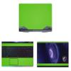 Decalrus - Protective Decal for The MSI GE76 Raider (17.3" Screen) Laptop Green Carbon Fiber Vinyl Cover wrap CFmsiGE76_raiderGreen view 1