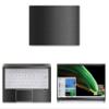 Decalrus - Protective Decal for The Acer Swift X SFX14 (14" Screen) Laptop Dark Grey Texture Brushed Aluminum Cover wrap BAacerSwift14_sfx14Dark Grey view 1