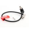 12G SDI Protector Cable Galvanic-Isolators Right Angle BNC Male to Right Angle BNC Female for ARRI Mini,RED Komodo (Black, 20CM) view 1