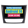 RoverOne Car Stereo Radio for Mercedes Benz G-Class W463 CLS W219 W211 E200 E220 E280 E350 2005-2010 Android Multimedia Player GPS Navigation Touch Screen Bluetooth WiFi DSP CarPlay Android Auto view 1