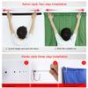 YZJJ Thermal Insulated Door Curtain, Snowstorm Waterproof Cotton Patio Door Cover, Keep Warm in Winter Cool in Summer for Air Conditioner Heater Room Home Kitchen Doorway view 2