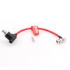 12G SDI Protector Cable Galvanic-Isolators Right Angle BNC Male to Right Angle BNC Female for ARRI Mini,RED Komodo (Red, 30CM) view 2
