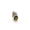 Elecbee M8 8Pin Male PCB Socket Connector A Coding Front Mount Waterproof Straight Panel Receptacles view 3
