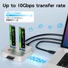 MAIWO M.2 NVMe SATA SSD Cloner Reader, USB 3.1 10Gbps, Support 4 Clone Modes - NVMe to SATA, SATA to NVMe, SD Card to NVMe, SD Card to SATA view 4