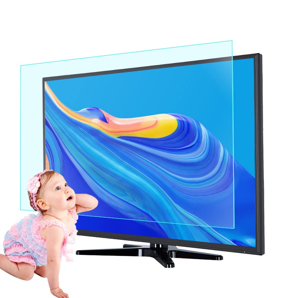 AIZYR TV Screen Protector - Matte Anti Glare Protective Film Filter Out Blue Light - Block Glare Reflections - Protect TV Screen,58 in 1269 X 721mm