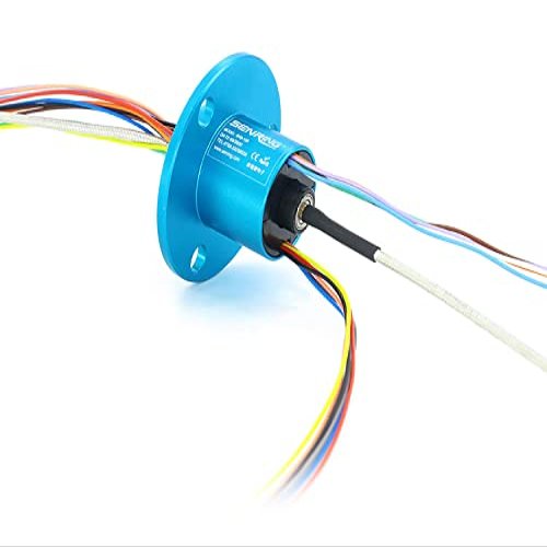 SENRING Slip Ring Factory Outlets 1080P HD-SDI Rotary Joint with 12 Wires 2A for Vedio Signal Transmitting