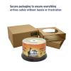 Moserbaer Safari DVD-R 16X 4.7GB Branded Logo Recordable Media Disc-50 Pack Spindle view 3