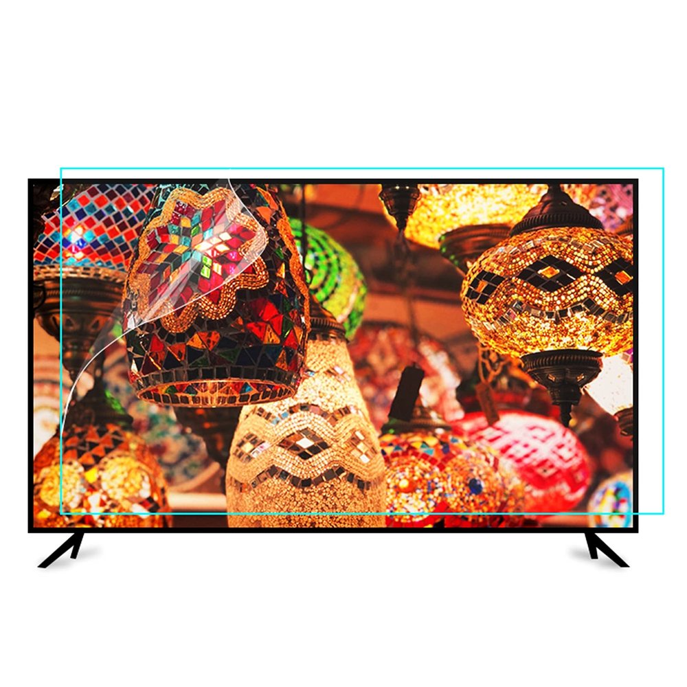 42-75 Inch Anti-Glare TV Screen Protector - Anti-Blue Light Anti-Radiation Film Anti Scratch Filter, Reduce Eye Fatigue for LCD LED OLED 4K HDTV,42" 917 * 516