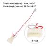 X AUTOHAUX 4pcs Car Speaker Connector Wire Harness Adapter Connector for Toyota for Subaru view 3