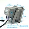 Infrared Illuminator, 850nm 6 LEDs 45 Degree Wide Angle IR Illuminator for Night Vision,Waterproof LED Infrared Light for CCTV Camera, Security Camera, No Power Adapter view 3