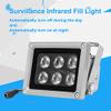 Infrared Illuminator, 850nm 6 LEDs 45 Degree Wide Angle IR Illuminator for Night Vision,Waterproof LED Infrared Light for CCTV Camera, Security Camera, No Power Adapter view 4