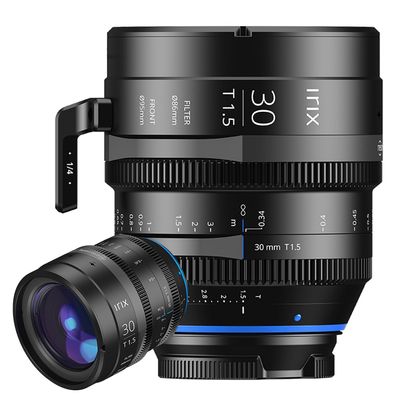 Irix Cine 30mm T1.5 Cinema Lens for Arri PL Mount Cameras | Military Certified for Humidity and Freezing Rain/Icing | Compatible with Magnetic Filters | Distance Scale in Feet