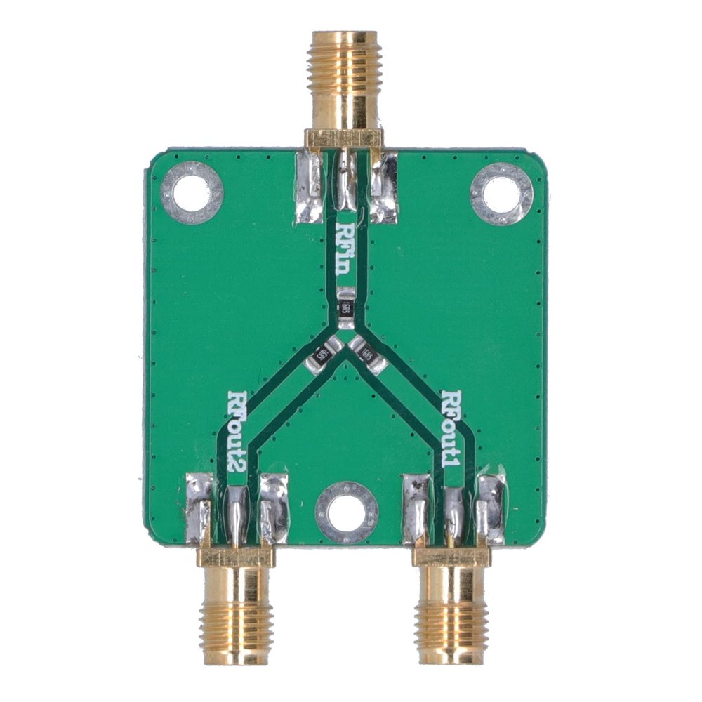 Radio Frequency Divider DC?5G 6dB 1 to 2 RF 50? Microwave Distributor Power Splitter Module Divider for Radio Frequency