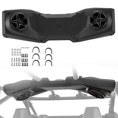 A & UTV PRO MTX Central Speakers Overhead Central Speakers Panels for 2017-2022 Can Am Maverick X3 Max Accessories, Replace OEM # 715004748