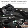 A & UTV PRO MTX Central Speakers Overhead Central Speakers Panels for 2017-2022 Can Am Maverick X3 Max Accessories, Replace OEM # 715004748 view 3